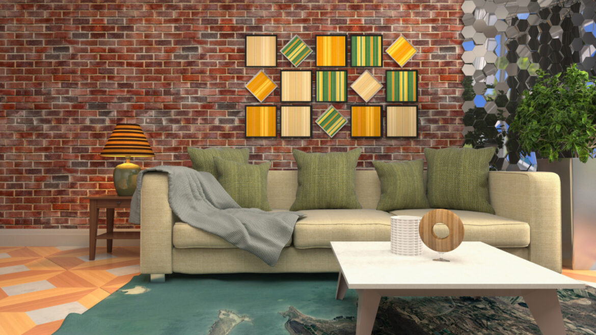 Sublimez votre intérieur avec une décoration murale boisée dans votre salon
